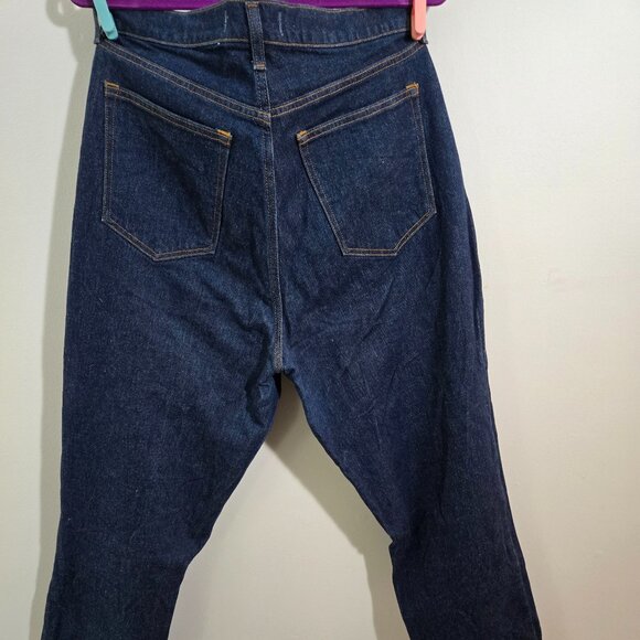 Abercrombie & Fitch jeans curve love straight ultra high rise size 33 / 16R - Picture 2 of 3